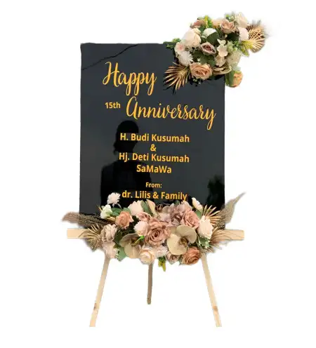 Papan Bunga Akrilik Cigondang